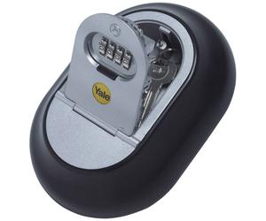 YALEYKB/540/BB2 - Key Cabinet 46 Hooks Black Organise Keys Safely