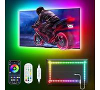 YALGCN TV LED Backlight,10M Led Lights for TV for 55-100 inch Monitor Behind Lighting RGB Color Changing Strip Lights with Remote Music Sync Bluetooth APP Control for Bedroom Gaming Room Decor