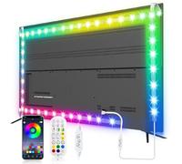 YALGCN TV LED Lights 3m, Led Lights for TV Backlight for 32-45 Inch TVs Monitor Behind Lighting, USB Powered RGB Lights with Remote, Music Sync Bluetooth APP Control for Bedroom Gaming Room Decor