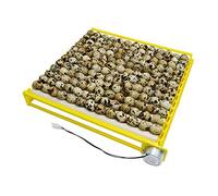YALIKESI New Design Automatic Rotary Egg Tray 13 Tubes Egg Turning Tray With 220V Motor Hatcher for Chickens, Ducks, Birds (13tubes-220V)
