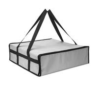 Yalin XXXL Large Insulated Cooler Bag, Polystyrene Foam Cooler to Keep Food Warm or Cold, Reusable Double Zipper Bag for Food Delivery, 23, grey, 20" W x 20" D x 6" H, Basic/Utility