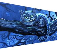 YALKIN DIY Diamond Painting Kits for Adults, 5D Animal Cat Large Diamond Art with Round Drills Full Drill Gem Big Painting Set for Home Wall and Gifts 16 x 28 inch (40x70CM)