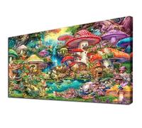 YALKIN DIY Diamond Painting Kits for Adults, 5D Large Diamond Art with Round Drills Full Drill Gem Big Painting Set for Home Wall and Gifts 16x28inch (40x70CM)