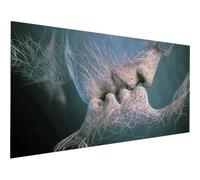YALKIN DIY Diamond Painting Kits for Adults, Cow Large Diamond Art with Round Drills Full Drill Gem Big Painting Set for Home Wall and Gifts 16 x 28 inch (40x70CM)