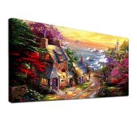 YALKIN DIY Diamond Painting Kits for Adults, Large Diamond Art with Round Drills Full Drill Gem Big Painting Set for Home Wall and Gifts 16 x 28 inch (40x70CM)