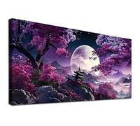YALKIN DIY Diamond Painting Kits for Adults, Large Diamond Art with Round Drills Full Drill Gem Big Painting Set for Home Wall and Gifts 16 x 28 inch (40x70CM)