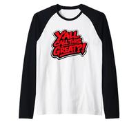 Y'all Call This Great Funny Bold Political Raglan Baseball Tee