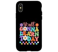 Y'all Gonna Learn Today Colorful Back to School Case for iPhone X/XS