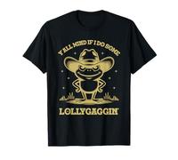 Y'all Mind If I Do Some Lollygaggin Cowboy Frog T-Shirt