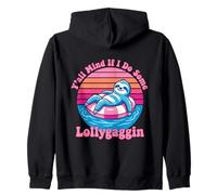 Y'all Mind If I Do Some Lollygaggin Sloth Zip Hoodie