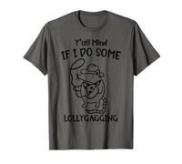 Y'all Mind If I Do Some Lollygagging Western Cowboy Mouse T-Shirt