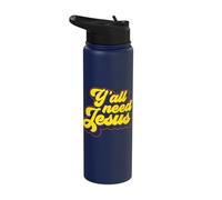 Y'all Need Jesus Christian Religion Stainless Steel Insulated Water Bottle