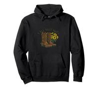 Yall Need Jesus Cowboy Boots Sunflower Christian Faith Pullover Hoodie