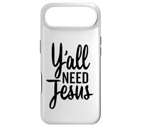 Y'all Need Jesus Funny Christian Tall Cursive Case for iPhone Air