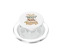 Yall Way? Nah Yahweh Vintage Hebrew Jewish PopSockets PopGrip for MagSafe