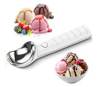 Yallmie Electric Icecream Scoop with 2-Level Adjustable 45°C/70°C Waterproof Ice Cream Spoon for Hard Ice Cream, Easy for Seniors, Kids
