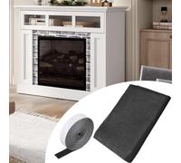 Yallmie Fireplace Cover, Mesh Fireplace Screen Fireplace Guard to Prevent Pet Near Fireplace, Fireplace Screen Safety Cover Fireplace Mesh Cover Indoor (29 * 40 In)