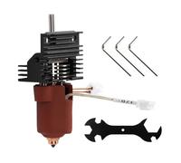 Yallmie K1C Ceramic Heating Block Kit, 3D Printer Parts K1C K1 K1 Max Upgrade Kit Quick Swap Nozzle, 3D Printer Hotend Kit Heat Break 300°C High Temperature 600 Mm/S High Flow 3D Printer Accessories
