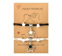 YALLNASL Matching Couples Bracelets Gifts for Wife Husband Anniversary Christmas Gifts for Girlfriend Boyfriend Birthday Gifts for Him and Her Long Distance gifts for Best Friend Bracelets for 2