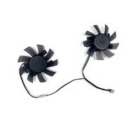 YALLS 2PCS Cooling Fan GeForce GTX 1660Ti GTX 1650 RTX2060 GPU FAN Compatible For Inno3D RTX2060 GTX1660TI GTX1650 Graphics Card Accessories (Color : 1Lot, Size : SPEC 1)
