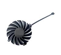 YALLS Cooling Fan Compatible For Inno3D GeForce RTX 3060Ti GEFORCE RTX 3050 Graphics Card Fan Replacement 85MM 4PIN CF-12915S 0.35A GPU FANS (Color : Black interface)
