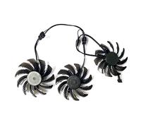 YALLS NEW 75MM 3PCS GTX1660 Cooling Fan 4PIN Compatible For Gigabyte GeForce RTX 3070 EAGLE 8G RTX3060 GTX1660 RX 5500XT 5600 XT Graphics Fans (Color : PLD08010S12HH)