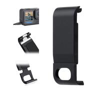 YALLSAME Aluminum Side Door Battery Cover for GoPro Hero 12 11 10 9 Black Easy Charging Hole Door Replacement Accessories for GoPro 12 11 10 9 Black, Suitable for Vlog Recording, Repairing Camera