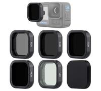YALLSAME ND CPL Lens Filter Set for GoPro Hero 13 Black with Lens Cap | 5 Pack ND8 ND16 ND32 ND64 Multi-Coated HD Optical Glass Neutral Density & Polarizer Filter Kit for Outdoor Sports Vlogging