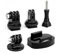 YALLSAME Quick Release Tripod Adapter + Tripod Mount + Cold Shoe Convert Adapter + Thumb Screw for GoPro Hero 13 12 11 10 9 8 7 6 5 DJI Osmo Action