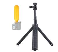 YALLSAME Selfie Stick Tripod with Floating Grip for GoPro Action Cameras | Waterproof Telescopic Extension Pole Monopod Handle Tripod Stand for GoPro Mission Hero 13 12 11 10 9 DJI Osmo Action 6 5 4