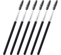 YALOJE 6pcs Eyelash Brush, Reusable Eyebrow Mascara Brushes for Women, Portable Spoolie Brush Applicators for Daily Makeup, Eye Lash Extension