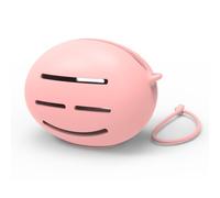 YalsFTY Silicone Makeup Sponge Holder, Double-Sided Breathable Beauty Blender Case for Travel & Daily Use, Shatterproof Hygienic Storage, Quick-Drying & Fits All Sponges, Pink