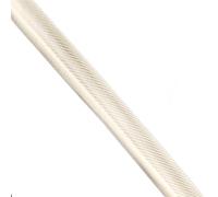 Yalulu 20 Yards Stretchy Edge Sewing Ribbon Bias Insert Piping Cord Rope for DIY Patchwork Garment Sewing Making and Trimming Home Textile (Beige)