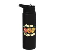 Yam Squad Stuff | Yams Vegetable | Yam Stainless Steel Insulated Water Bottle