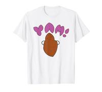 YAM! Value Graphic T-Shirt, Men, White, S