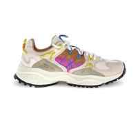 Yamabushi Suede and Nylon Sneakers Fuchsia 38EU