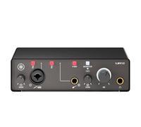 Yamaha 2-in/2-out USB-C Audio Interface with 24-bit/192kHz Support, 1 Combo/1 TRS inputs, Direct Monitoring, Loopback, and Steinberg Software Suite, Black UR12MK3 B