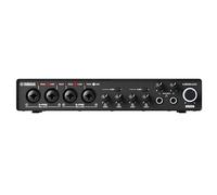 Yamaha 6-in/4-out USB-C Audio/MIDI Interface with 32-bit/192kHz Support, 4 combo and 2 Line Inputs, DSP-Powered Mixing/Effects, Steinberg Software Suite, Black URX44C