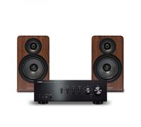 Yamaha A-S501 & Acoustic Energy AE100 MK2 Walnut Hi-Fi Bundle