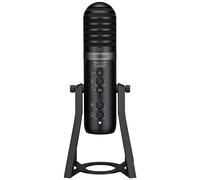 Yamaha AG01 Live Streaming USB Condenser Microphone, High Resolution Audio Recording and Playback, for Windows, Mac, iOS and Android, in Black