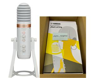 YAMAHA AG01 W White Live Streaming Podcasting USB Microphone Brand New with Box