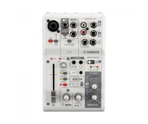 Yamaha AG03 MK2 3 Channel Mixer with USB Interface White