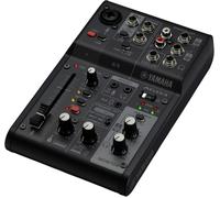 Yamaha AG03MK2 3-Channel Mixer/USB Interface for IOS/Mac/PC - Black