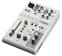 YAMAHA AG03MK2 W White 3ch Live Streaming Mixer USB-C 3.5mm Audio Interface NEW