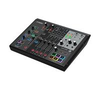 Yamaha AG08 Black 8-Channel Live Streaming Loopback Mixer/USB Interface with Steinberg Software Suite