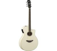 Yamaha APX600 VW Thin Body Acoustic-Electric Guitar, Vintage White