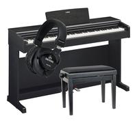 Yamaha Arius YDP-145B Upright Digital Piano + Bench + Headphones