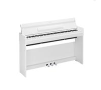 YAMAHA YDP-S36 Digital Piano - 88 Weighted Keys GHS Keyboard, CFX Concert Grand Voice, Slim Design, Bluetooth, 3 Pedals, Ideal For Home And Beginners - White
