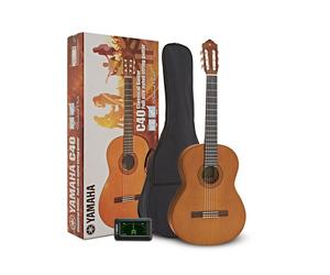 Yamaha C40II Classical Guitar Standard Pack Natural