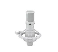Yamaha Condenser Microphone with Shock Mount, Pop Filter and Mic Stand Adapter, White YCM705 W